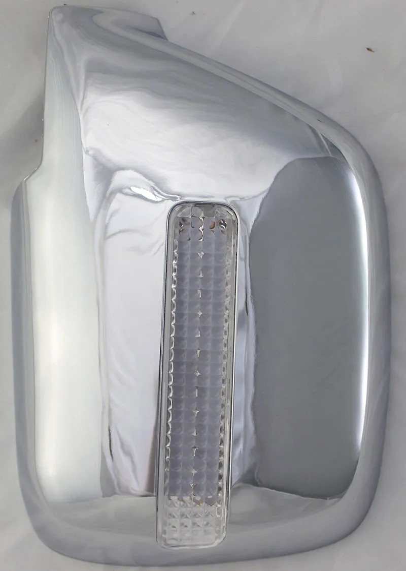 HGD For Toyota Land Cruiser Autana 4500 FJ80 1992-2008 ABS chrome Car Rearview Side Mirror Cover trim LED accessories mirror cap