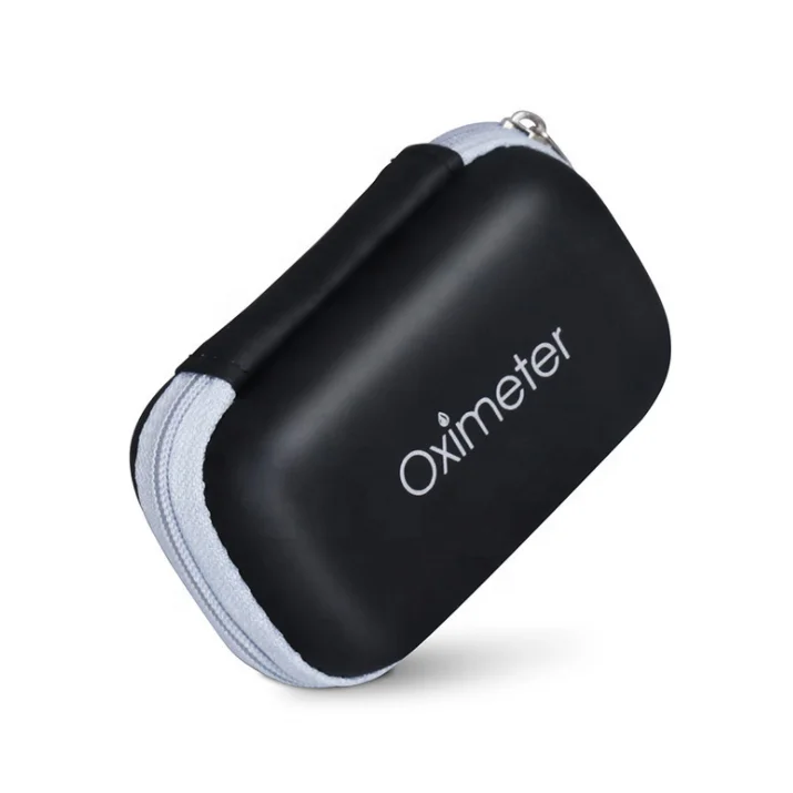 Manufacturer Oximete Storage Packaging Fingertip Pulse Black Custom Box Zipper Best Quality Bag Supplier