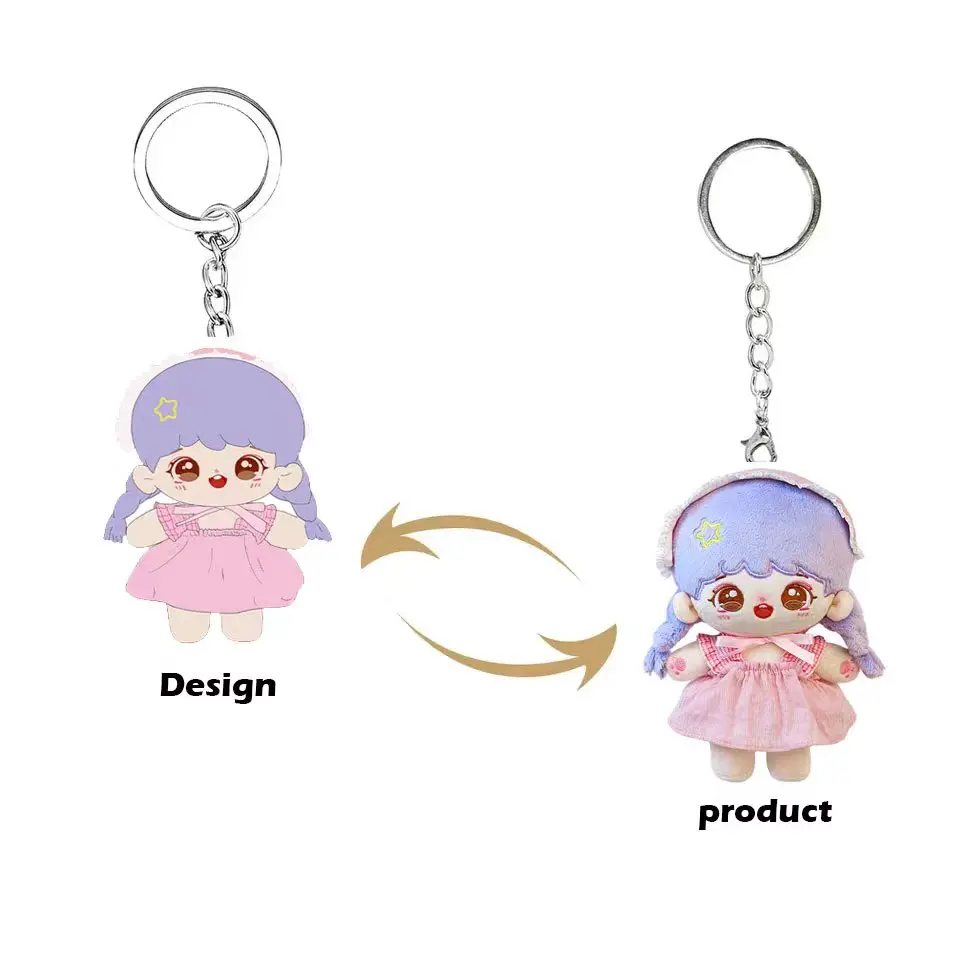 Custom plush doll 10cm 20cm 30cm custom kpop plush anime doll plushie gotatoy 10cm 20cm plush doll Custom