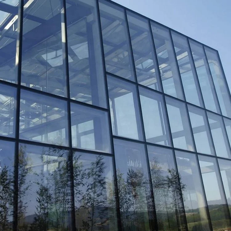 Most durable steel frame exterior building glass curtain walls