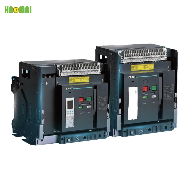 CHINT NA1-4000X 4P 4000A AC380/400V power driven draw-out type 4000 amp air circuit breaker