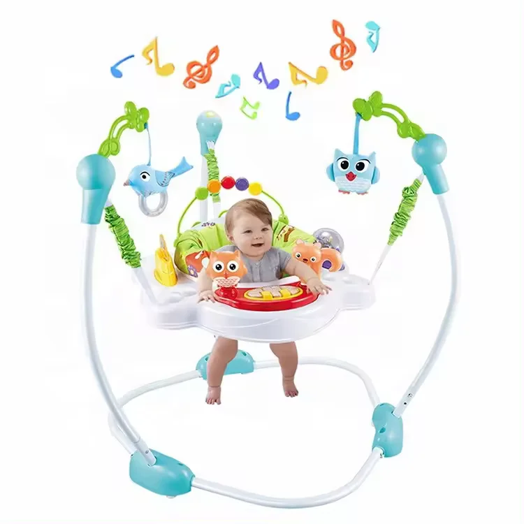 2024 Safety Factory Customization Baby Jumper Baby Jumperoo Toddler Forest Walker Rocking Chair