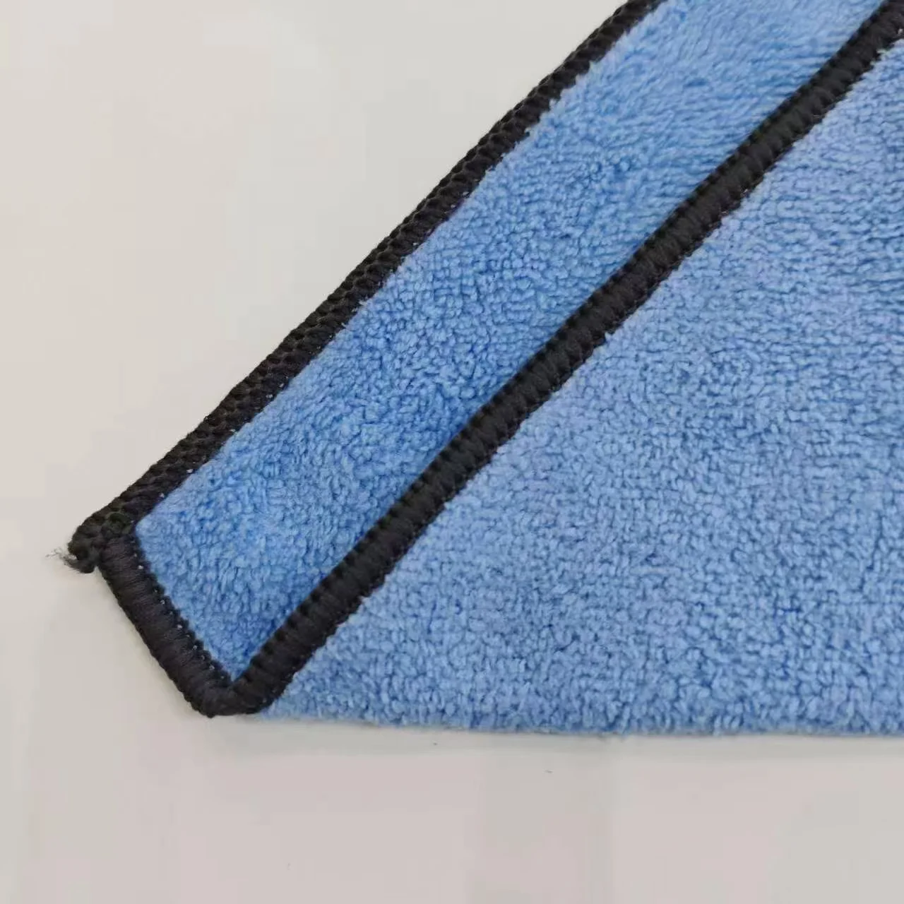 Wholesale soft cheap 15% T 85% Nishiki  Terry cloth (light blue) 230gsm Length 35cm * width 34cm tricot fabric