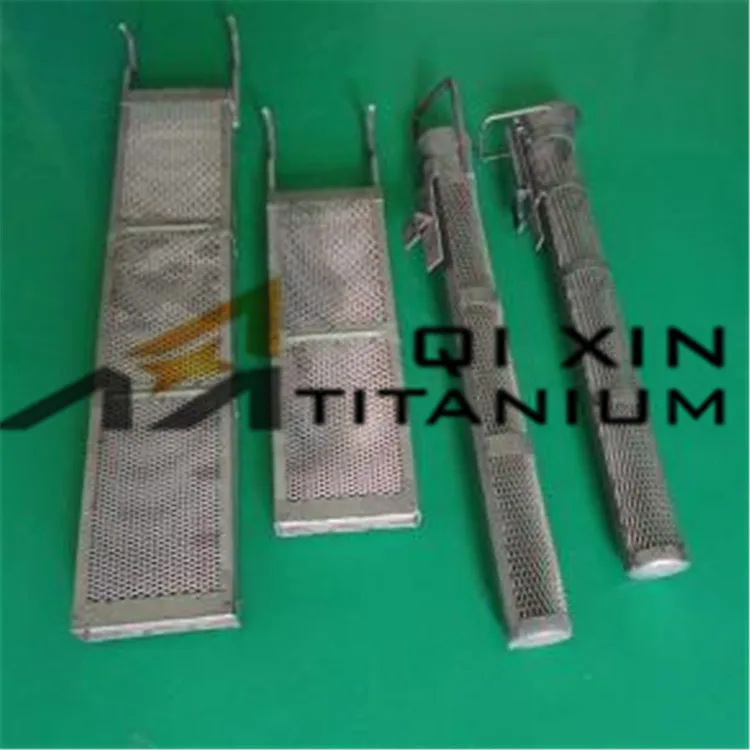Gr2 титановый анод, возможны индивидуальные корзины/титановой сетки цена для гальванического покрытия