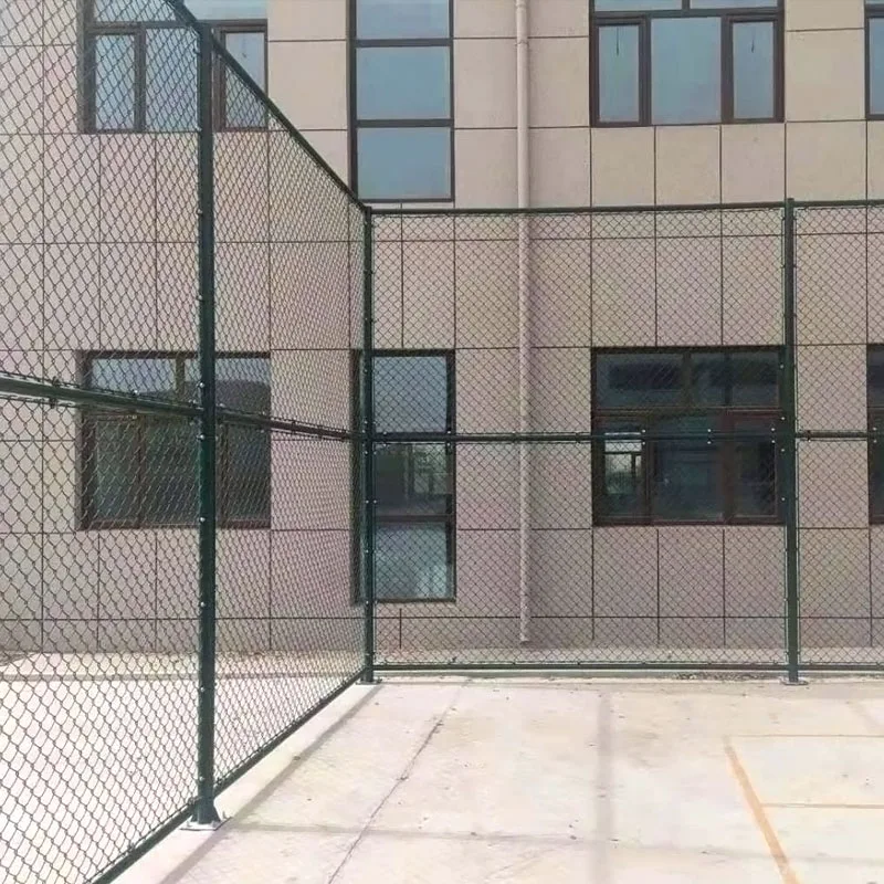 The Most Popular Solid Durable Galvanized Grid Structure Chain Link Fence