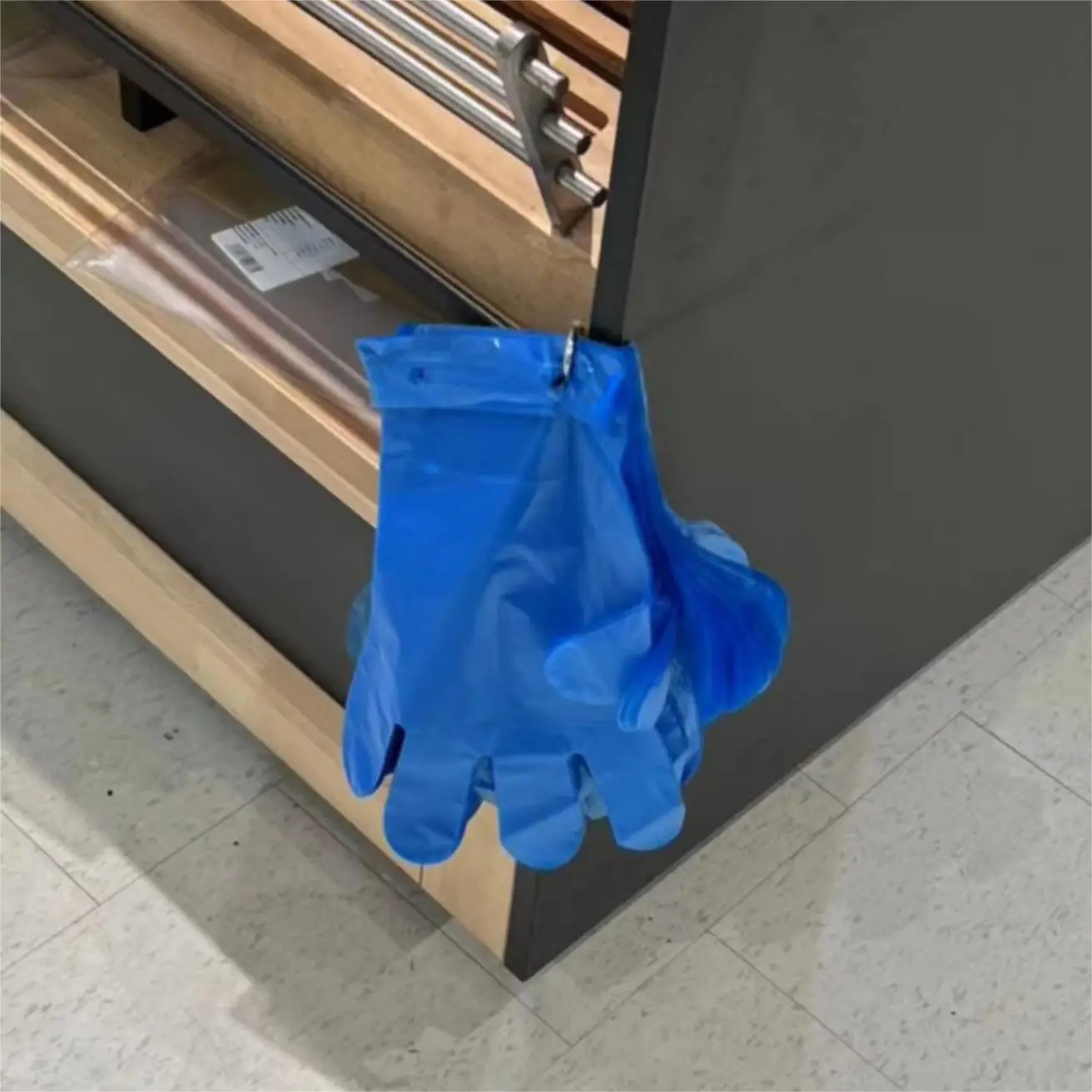 HDPE Poly Civilian Clear Food Grade&CE Certified Transparent Kitchen Food Disposable Gloves