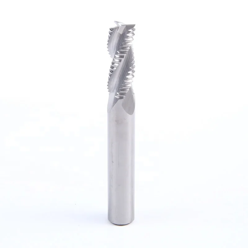 CNC Milling cutters DLC coated  Carbide Endmill  3 Flute router bit Cutting Special Milling Aluminum Brazed Square Flat End Mill