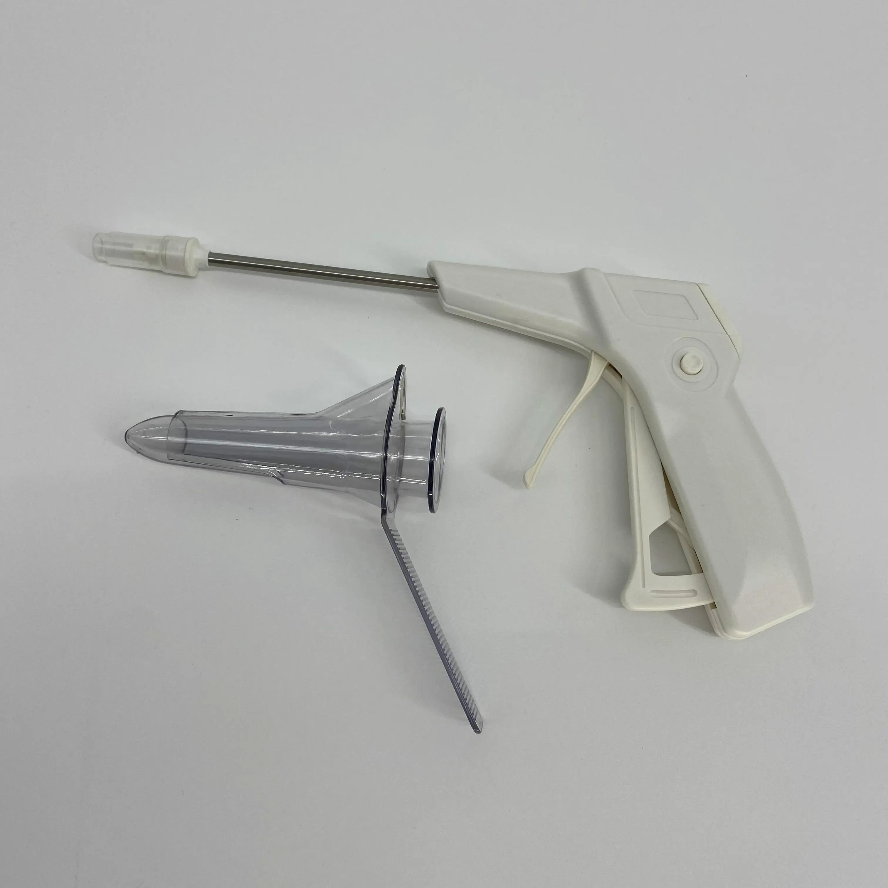 Хирургический одноразовый геморроидный резиновый многополосный лигатор с аноскопом