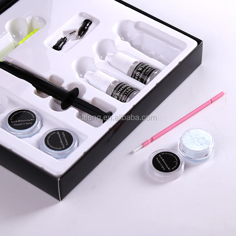 dental clinics use professional teeth cleaning kit with 35%HP concentration