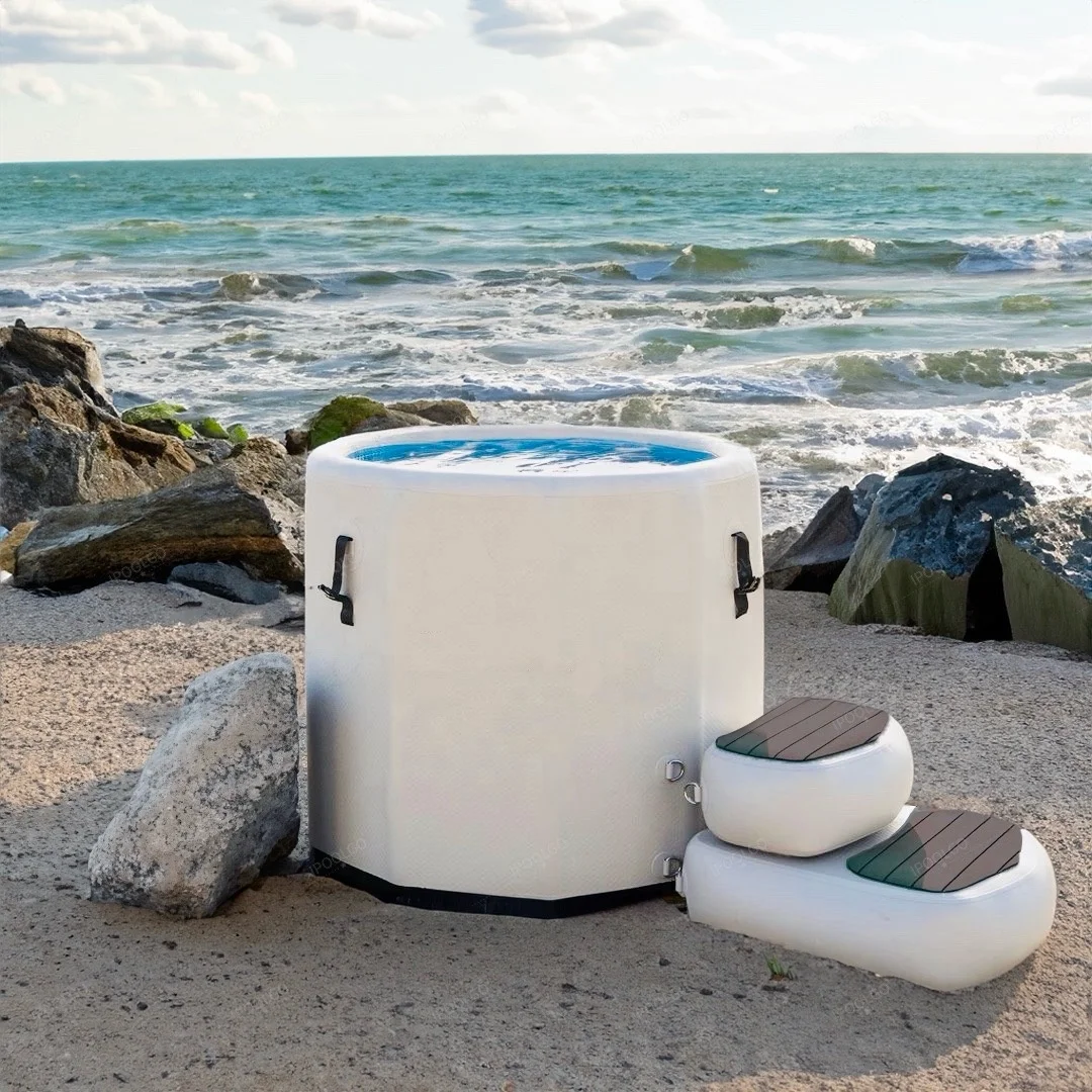 Ipoolgo Latest Design Portable Inflatable Cold Spa Ice Bath Pool Cold Plunge With chiller