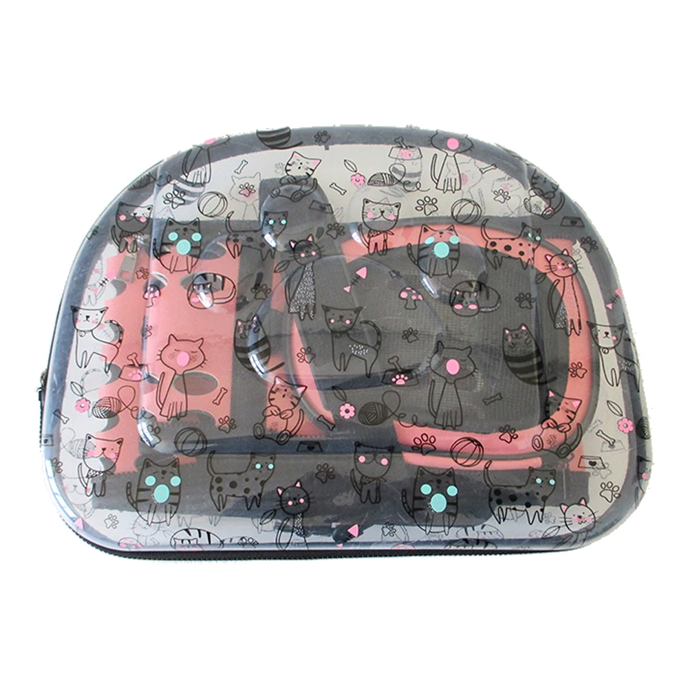 Printed cat bag Foldable portable pet dog bag portable wholesale custom Shoulder dog travel bag