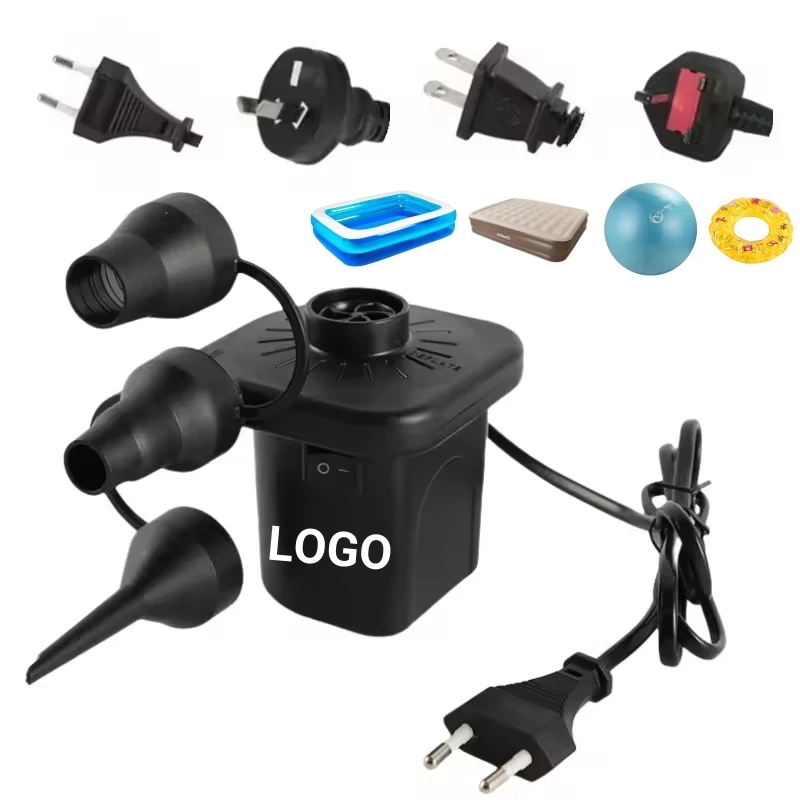 factory supply mini AC electric air pump for inflatables air mattress bed boat swimming ring pool