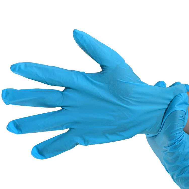 100 Pcs Box Disposable Nitrile Work Safety Manufacturer Industrial Cleanroom 12inch Powder Free Gloves