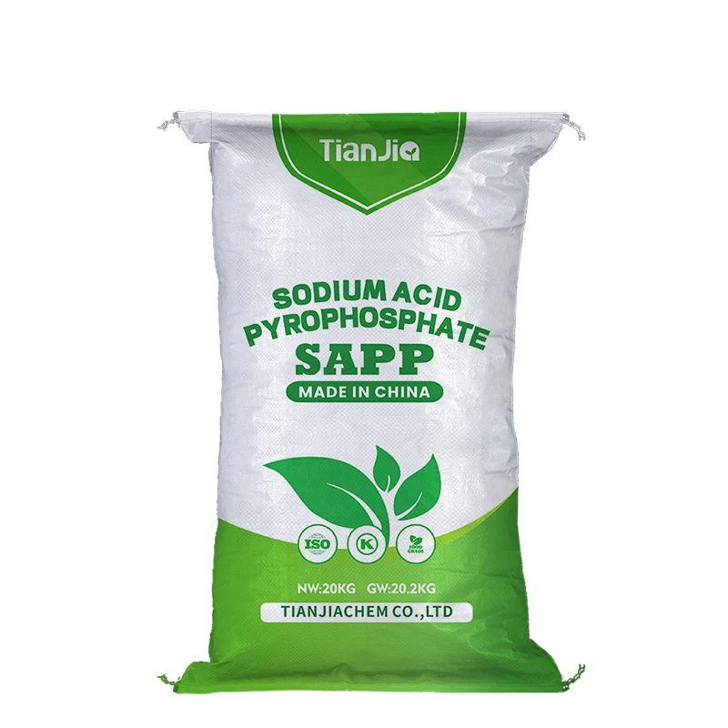 TianJia Factory Supply Food Grade Phosohates Sodium Acid Pyrophosphate SAPP 95%