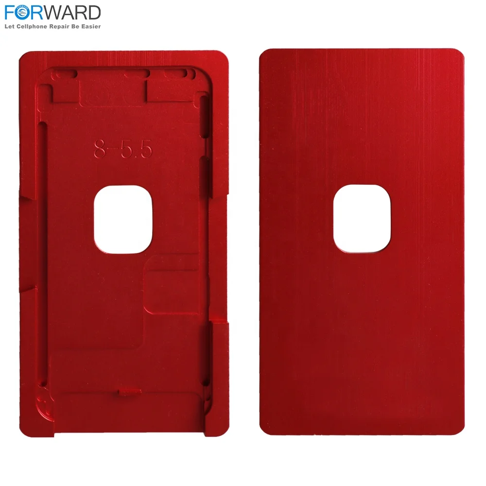 FORWARD Best Precision Positioning Frame Aluminium Metal Mold With Mat For iPhone 8p LCD Repair And Phone Refurbishment
