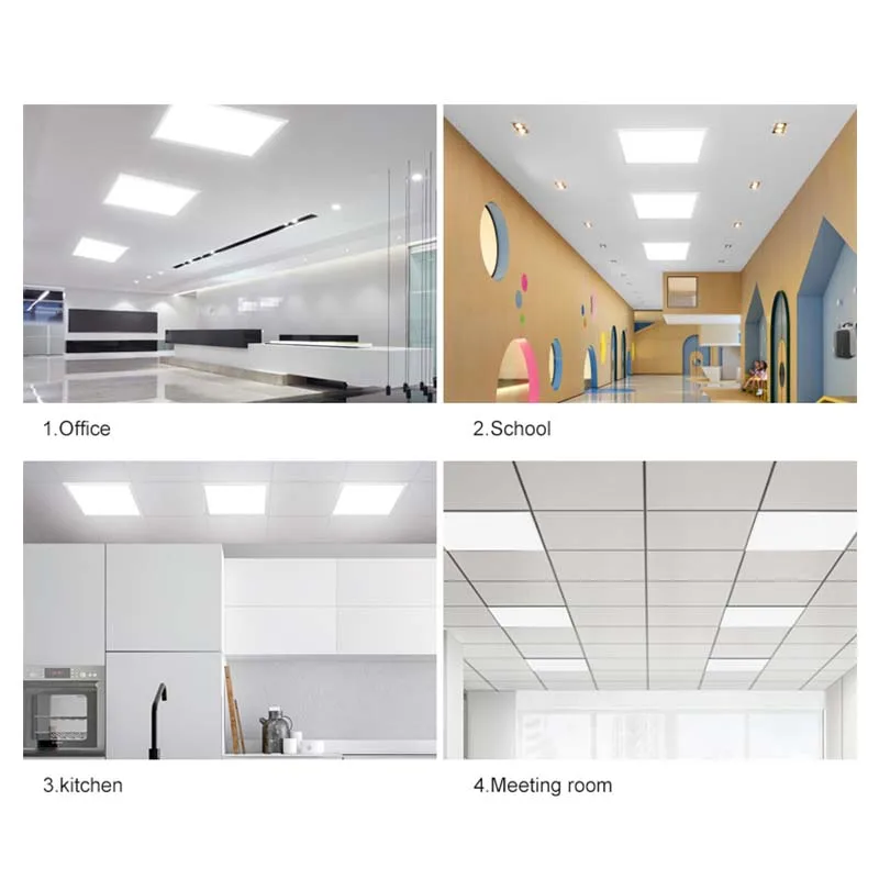 Alite 2 Years Warranty 100-110LM/W CE RoHS 40W 595x595 LED Panel Light 595x595mm (Natural White)