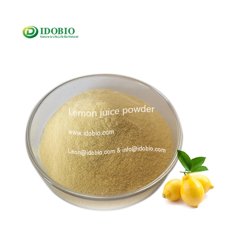 
Food Grade Lemon flavor powder or Freeze dried lemon juice powder 