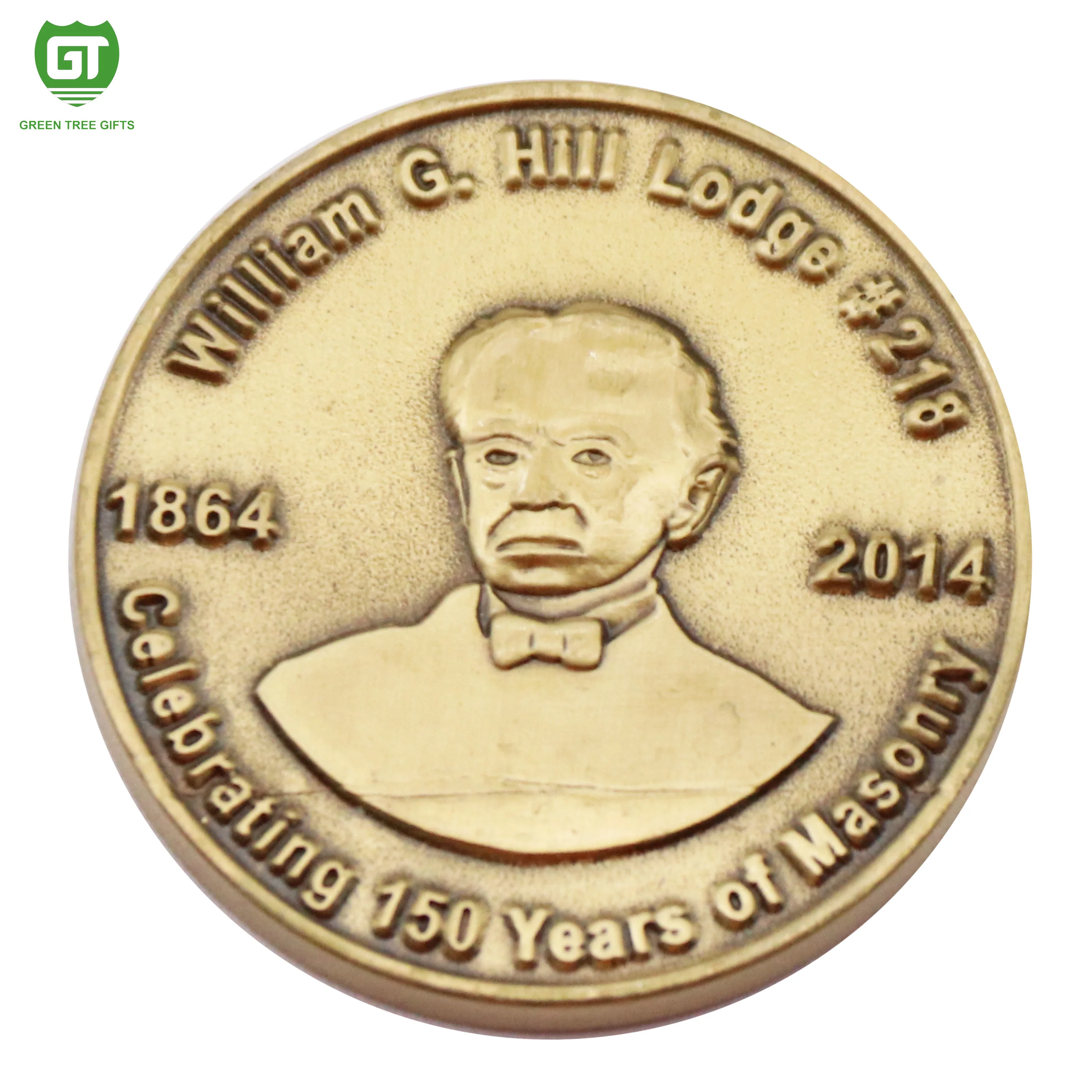 
Coin collector design 3d effect special challenge coin 
