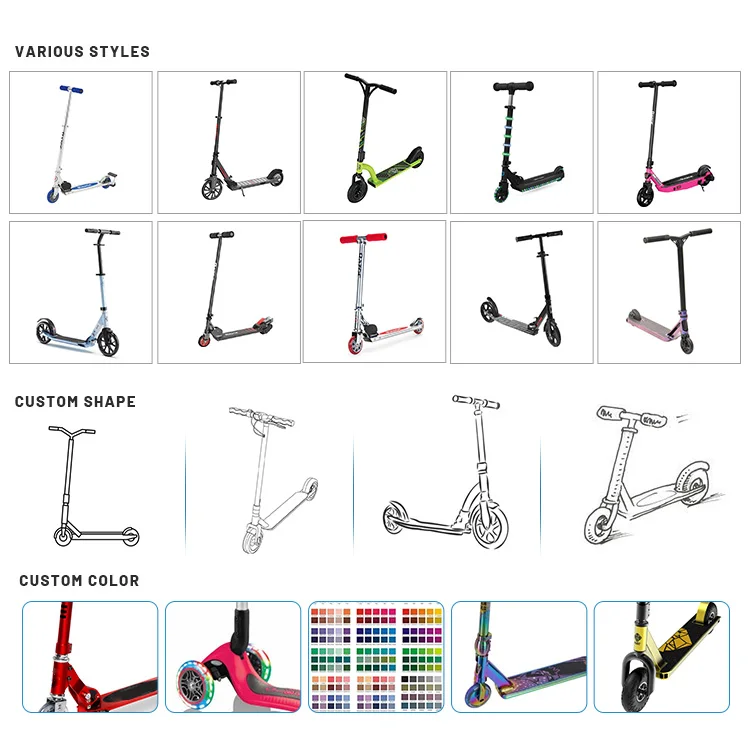 Sharing Small 40mph Two Wheels Self Balancing Ningbo High Power Electric Scooters For Children