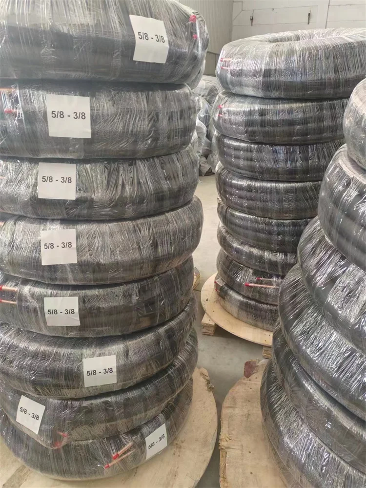 HVAC 50ft Copper Pipe  Line Set Insulated Copper Tubes Copper Pair Coils  15m  for Air Conditioner