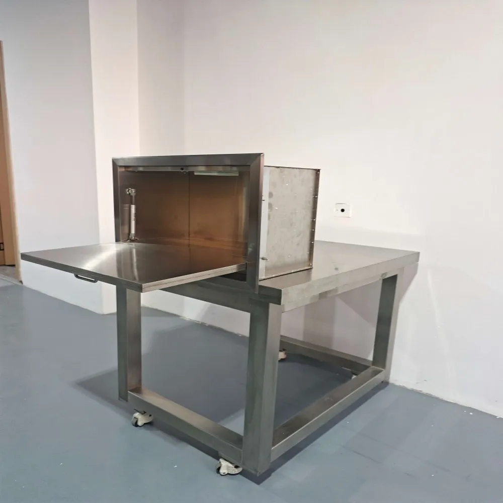 Промышленный контроль качества и инспекционная лабораторная мебель-письменный стол из нержавеющей стали
