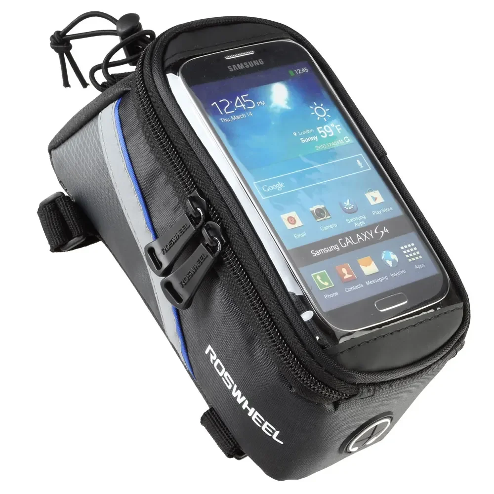 Bicycle Bag Cycling Bike Frame iPhone Holder Pannier Mobile Phone Case Pouch