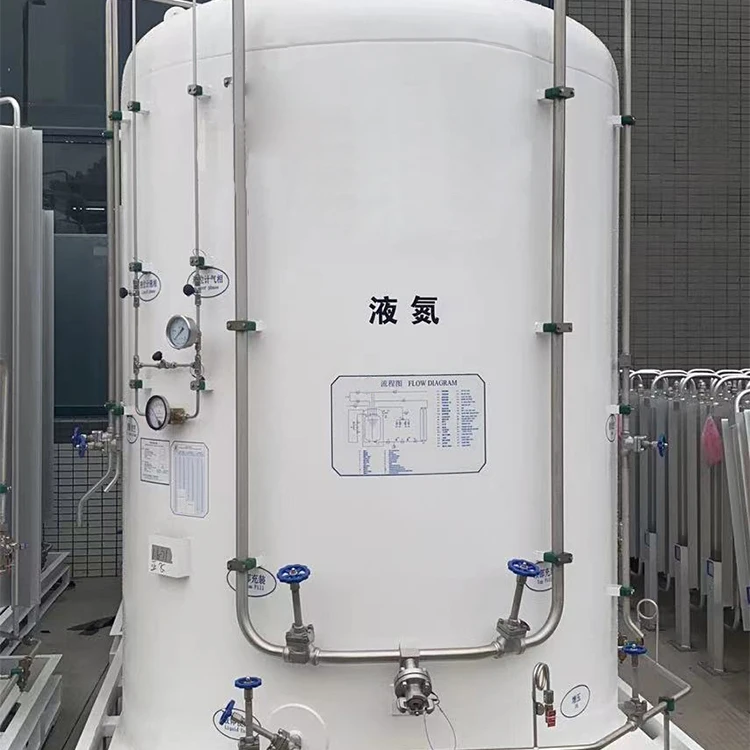 1m3 3.4MPa Ln2 Micro Bulk Tank Mini Cryogenic Liquid Storage Tank New Industrial/Medical Use for Farms Nitrogen Tanks Sale