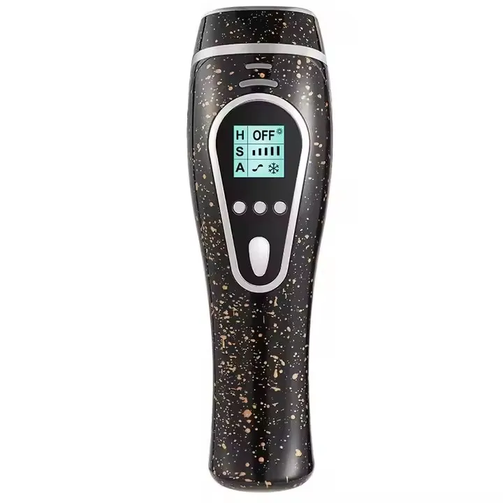 Skin Care Handheld IPL Laser Hair Removal Machine Painless Ice Cooling Quartz Tube Skin Rejuvenation Acne Treatment Depilator