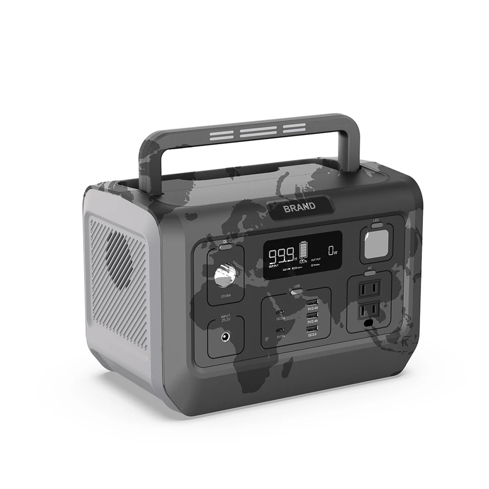 Rato литий дизель-генератор 500 Вт AC/DC Выход генератор солнечной энергии Портативный Кемпинг на открытом воздухе электростанции