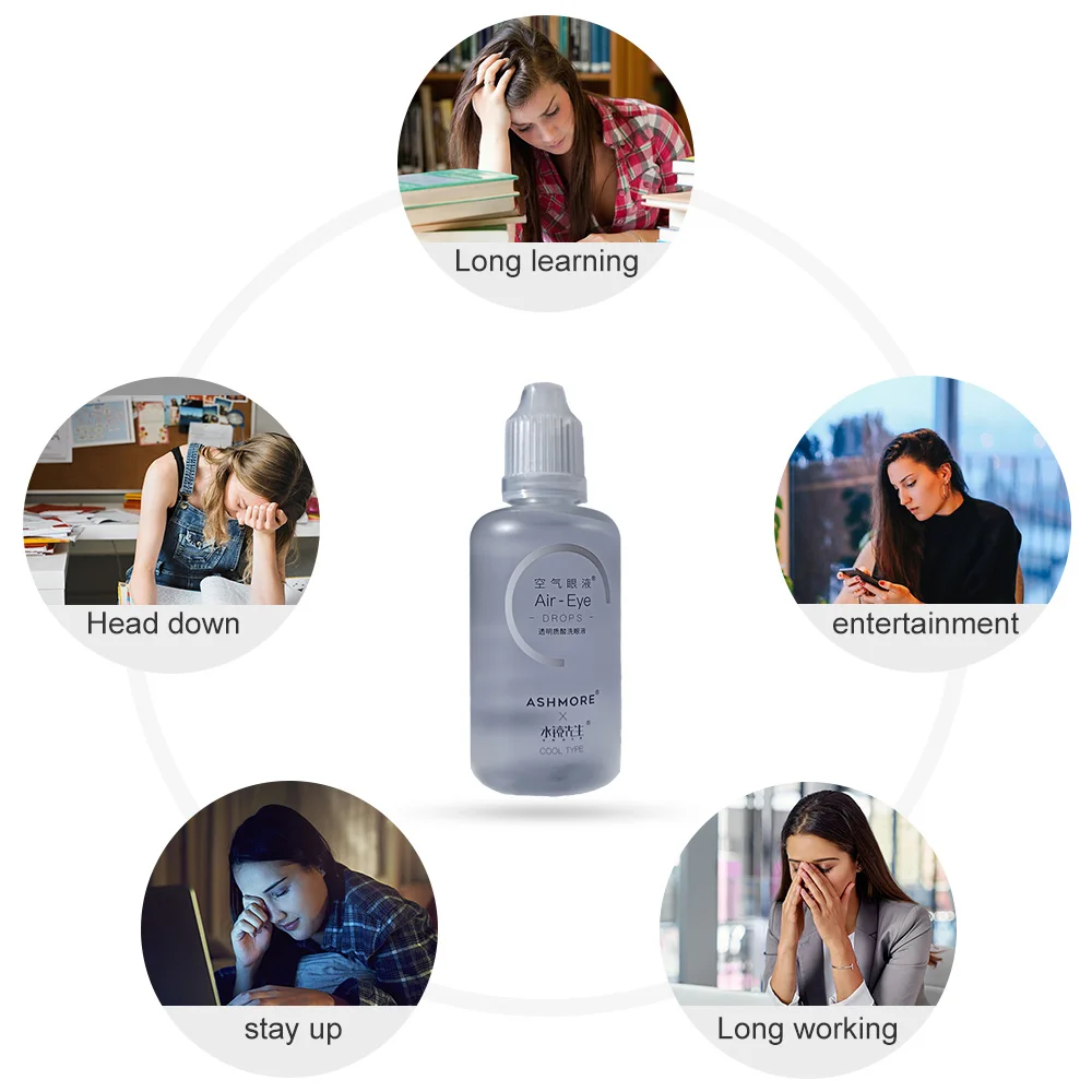 Ashmore Moisturizing Eye Care Eye Liquid ,Effectively Relieves Eye Fatigue