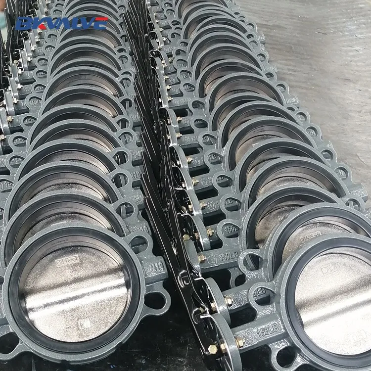 lever carbon steel WCB EPDM seat wafer flange butterfly valve with hand lever best price