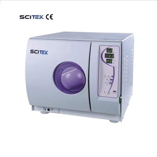 SCITEK Built-in steam generator Class B Benchtop laboratory autoclave sterilization dental
