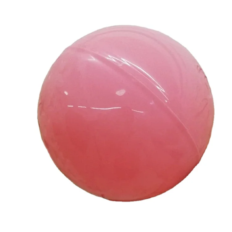 plastic ball toys empty capsule open ball colorful toys for kids