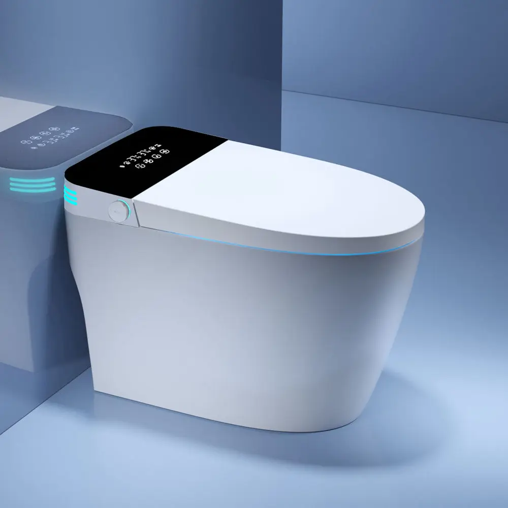 Wholesale Intelligent Smart Toilet Remote Control Foot Feeling Flush Toilet