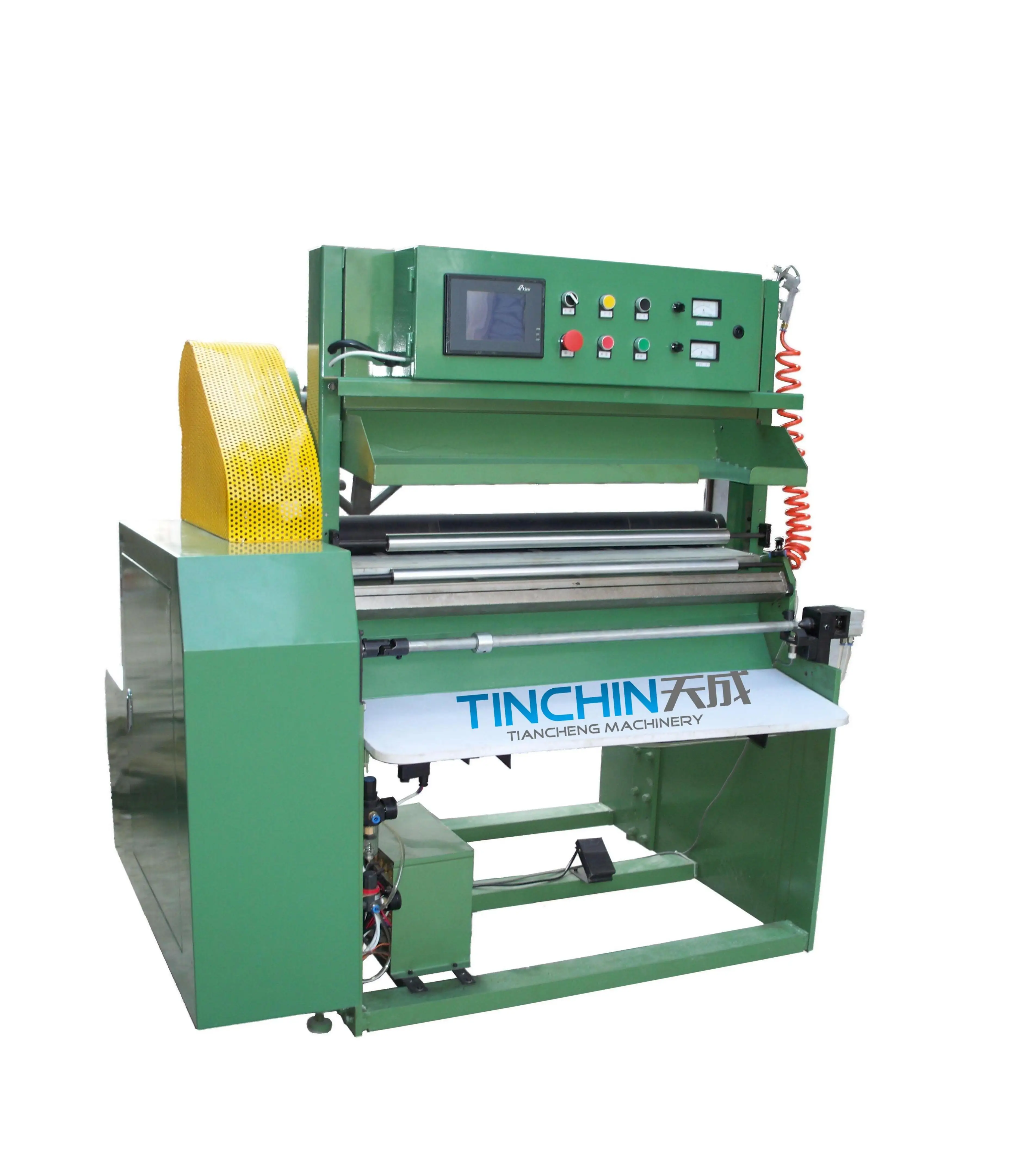 high speed Wallpaper plastic film paper rewinder rewinding machine