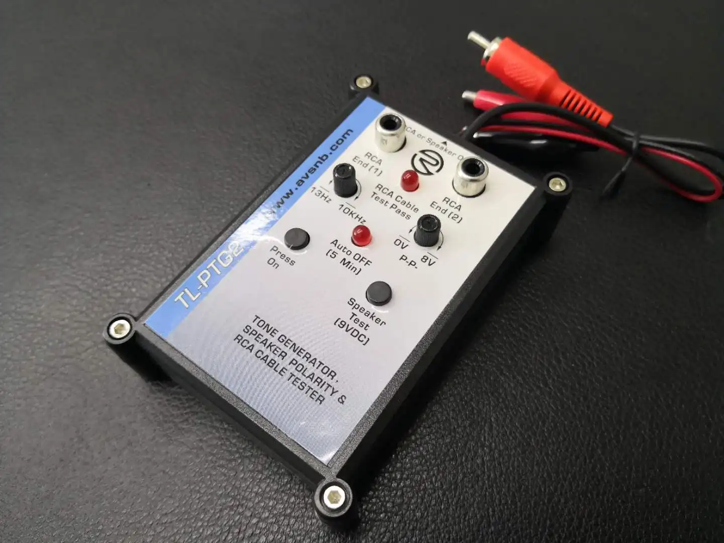 Car Audio Tone Generator And Speaker Polarity Tester