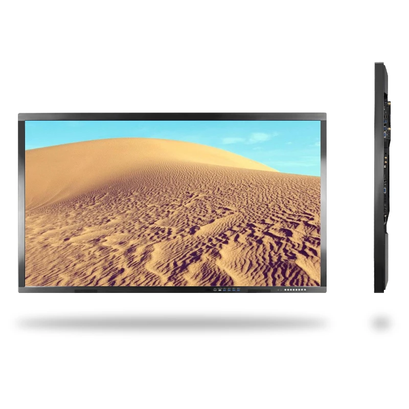 High Quality 75 Inch Class 4k Uhd Finger Touch Portable Interactive Whiteboard For Classrooms Suppliers