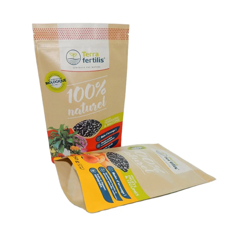eco-friendly plastic mylar bag mono PP/PE/PET material heat seal recyclable retort pouch bag