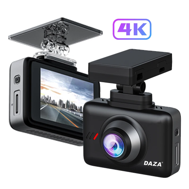 Wholesale Dash Cam 4K Dash Camera Full HD Car Black Box Factory Night Vision Car DVR Driving Recorder Car Dashboard Cameras