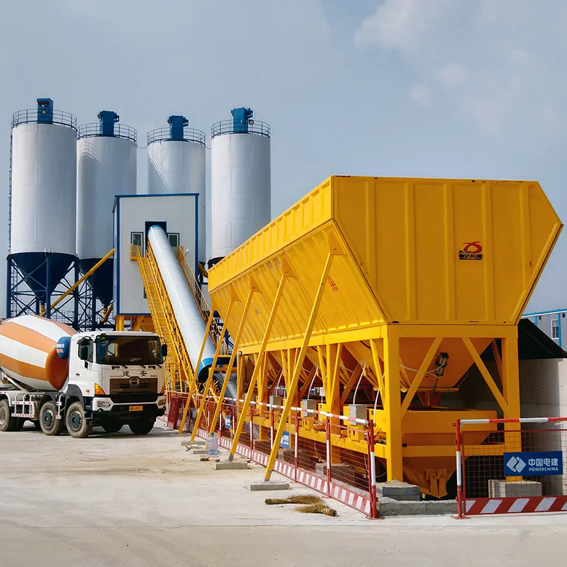 Concrete Mixer Machinery HZS 50 60 75 90 100 120 150 180 200 240m3/h wet mix stationary Ready Mix Concrete Batching Plant price
