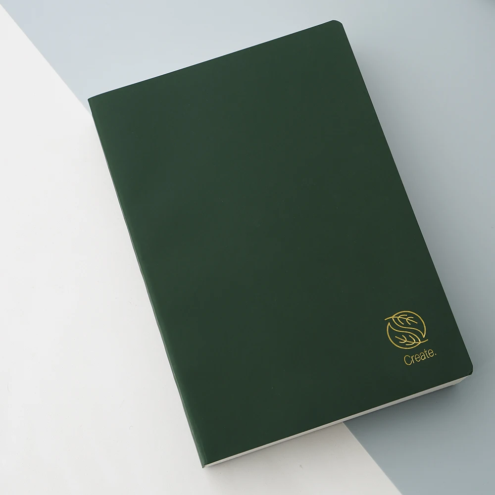 Wholesale Custom PU Leather A4 A5 A6 Hardcover Drawing Fashionary Watercolor Sketchbook With Logo