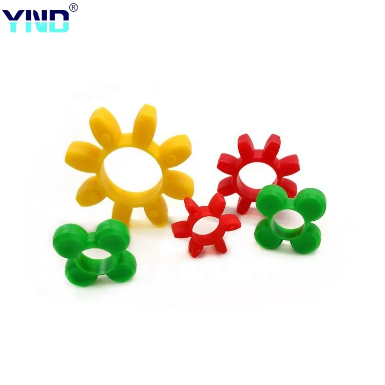 Flexible Abrasion-Resistant PU Shaft Jaw Coupling Spider Elements GR65