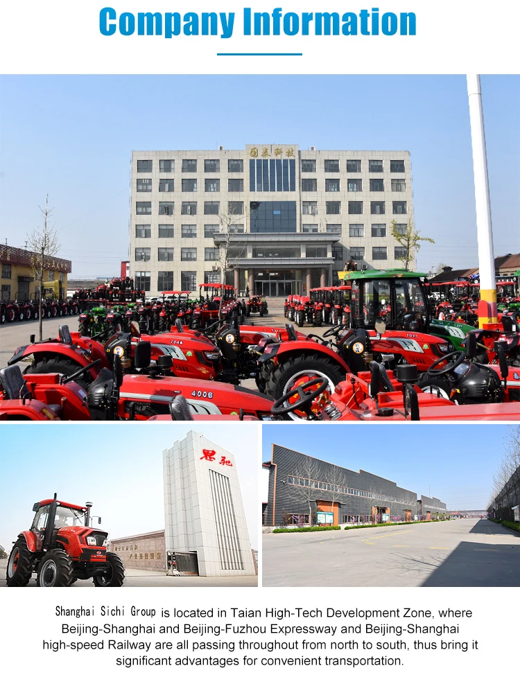 China Factory Direct Supply Mini Compact Garden Diesel Agriculture 30HP 35HP 40HP 45HP 50HP Factory Directly Provide for 4 wheels diesel farm tractor 