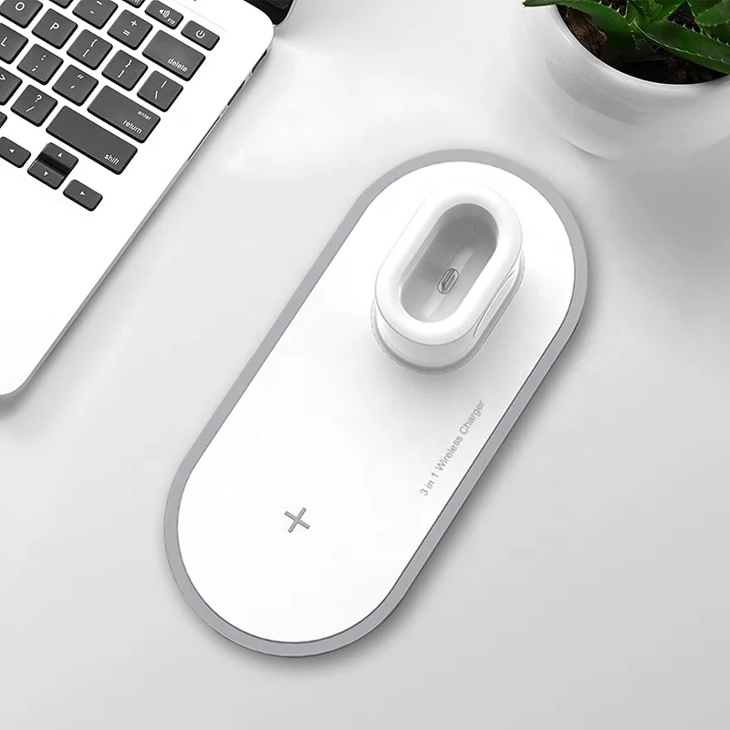  Новейшее беспроводное зарядное устройство 3 в 1 Qi для Apple Watch быстрая Беспроводная зарядная