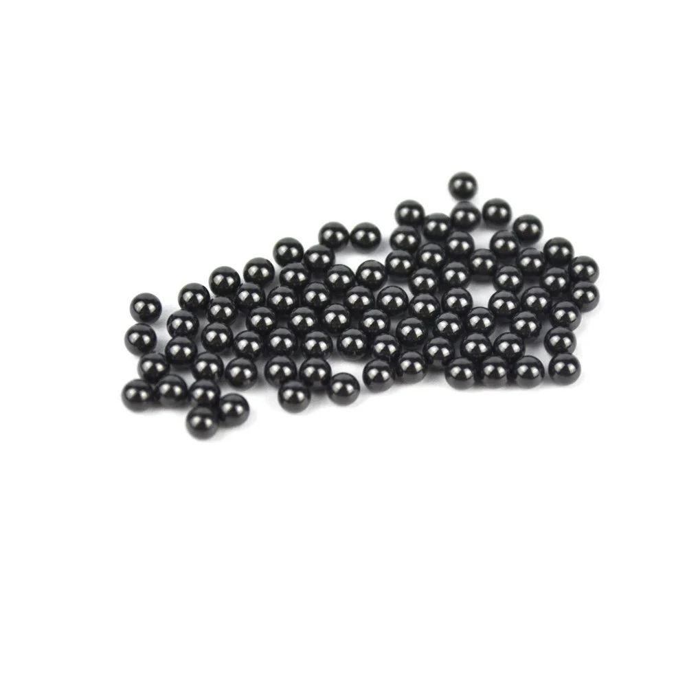 SISIC Sic Ceramic Balls for Bearings High Strength Silicon Carbide Black Round Industrial Ceramic Silicon Carbide Plate Price