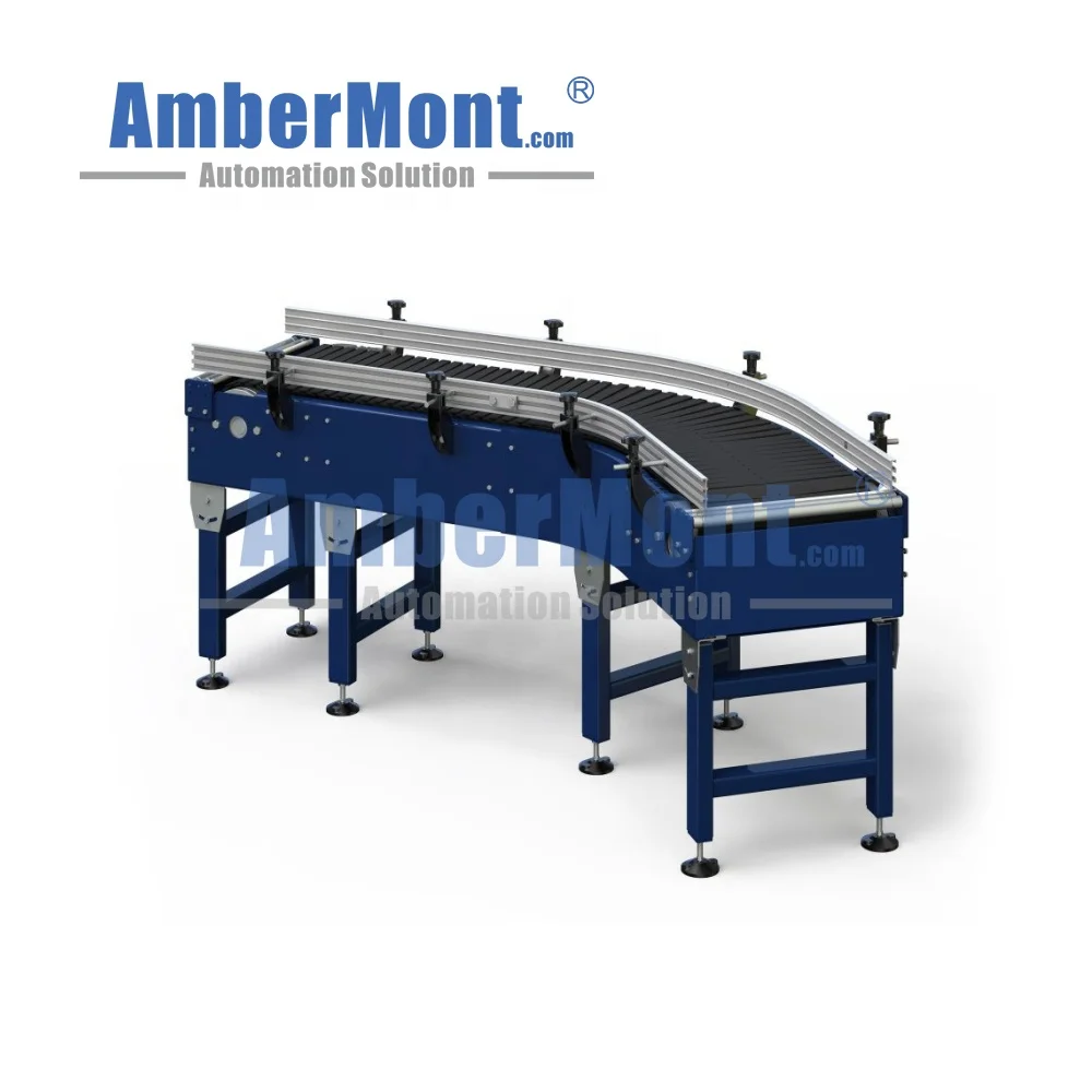 Food Grade PP POM PU Flexible Flush Grid Wire Net Mesh Belt Chain Plate Slat Scraper Modular Belt Conveyor