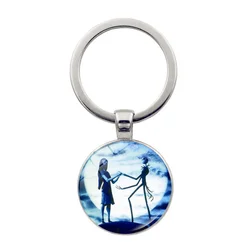 Hot Sale Promotional Creative Stainless Steel Christmas Lovely Custom Cartoon Tree Metal Keychain