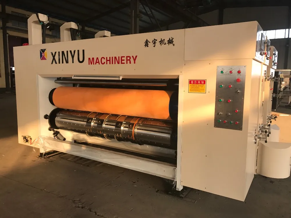 
SYKM 950/SYKM4212 HIGH SPEED FLEXO PRINTING &SLOTTING & ROTARY DIE-DIE-CUTTING MACHINE(LEAD EDGE FEEDING) 