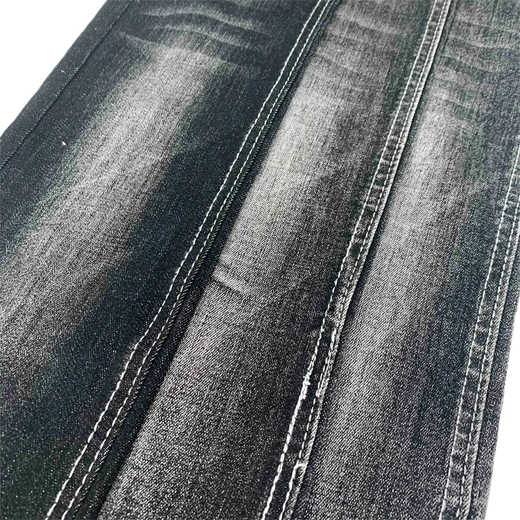 10.5oz Black 73% Cotton 20.3% Polyester Rollo Tela Jeans De Tela Jeans