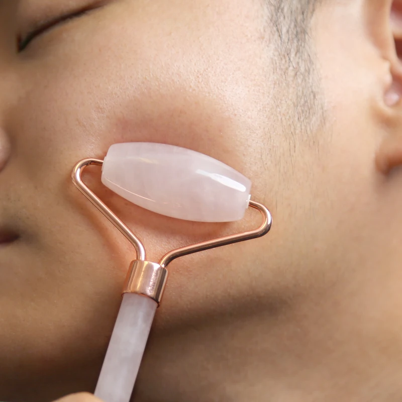 Hot Selling Eye Mask Face Lifting Anti Aging Massage Roller Terahertz Gua Sha Wood Therapy Massage Anti Cellulite Massager